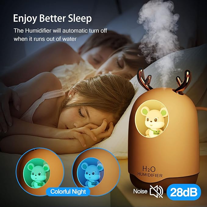 H2O Deer Antler LED Mini Humidifier